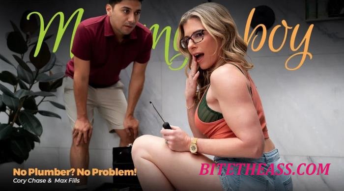 Cory Chase - No Plumber? No Problem! [FullHD 1080p]