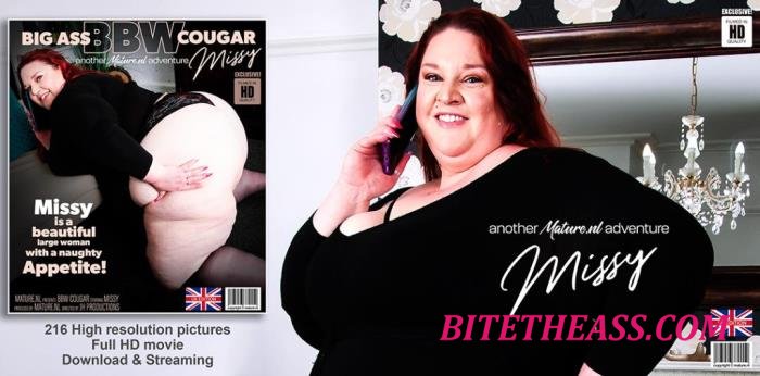 Missy (EU) (39) - British masturbating Missy is a BBW cougar with a big ass who loves to masturbate [FullHD 1080p]