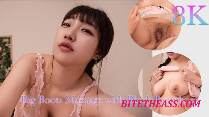 Masami Moto - Big Boots Massage With Black Pantyhose [UltraHD 4K 4096p]