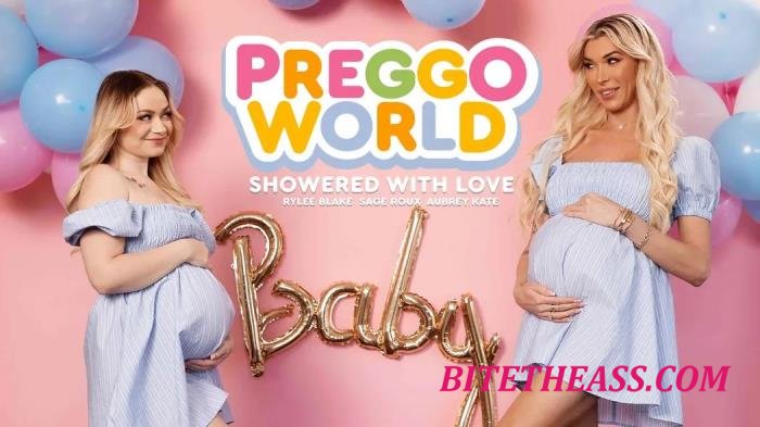 Aubrey Kate, Sage Roux, Rylee Blake - Showered With Love [FullHD 1080p]