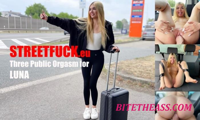 Luna Bbunny - Three Public Orgasm for Luna BBunny [FullHD 1080p]