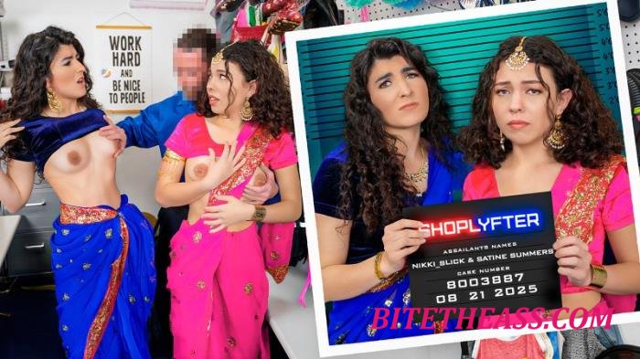 Satine Summers, Nikki Slick - Case No. 8003887 - Under the Saris [SD 360p]