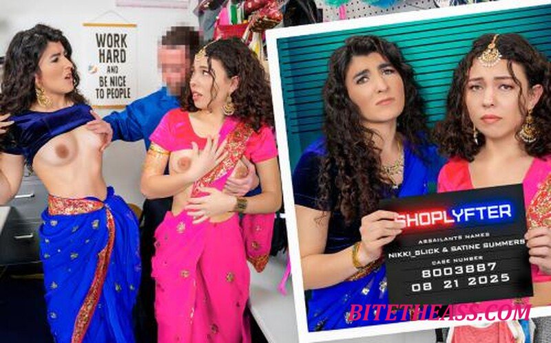 Satine Summers, Nikki Slick - Case No 8003887 Under The Saris [FullHD 1080P] 