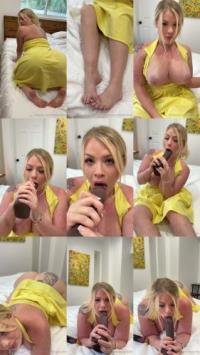 Becky Crocker - Dildo Suck Solo [FullHD 1080P] 