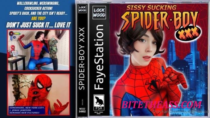 Faye Lockwood - Spider-Boy XXX - Sissy Sucking [FullHD 1080p]