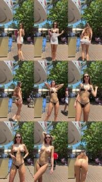 Lady In The Streets (elliejames) - Naked in Public [4K 2160P] 