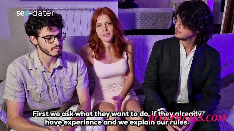 Fucktotum - First Porn Casting and Interview degenerates into a Dirty Threesome - 2 Guys 1 Girls FMM [FullHD 1080P] 