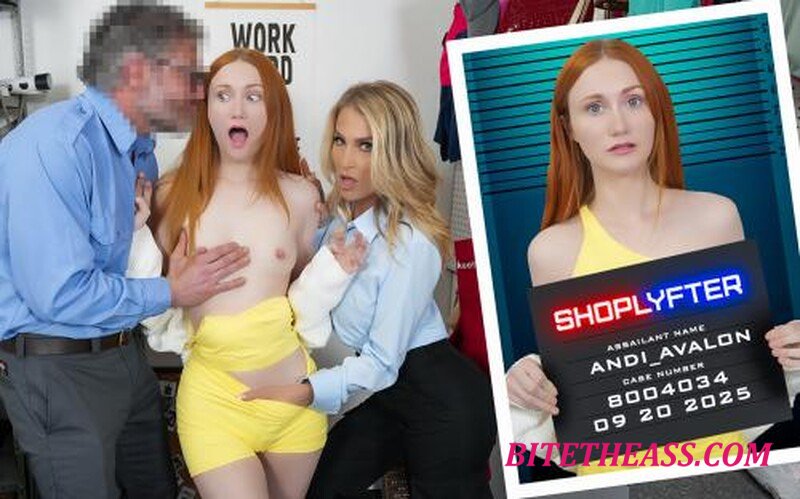 Andi Avalon, Scarlet Skies - Case No 8004034 Threesome With The Vibrator Thief [FullHD 1080P] 