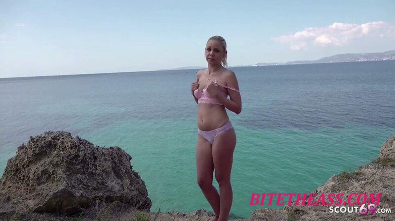 German-Scout - 18 Jahre junge JuliaParker im Urlaub auf Mallorca bei Strassen Cast... [FullHD 1080P]