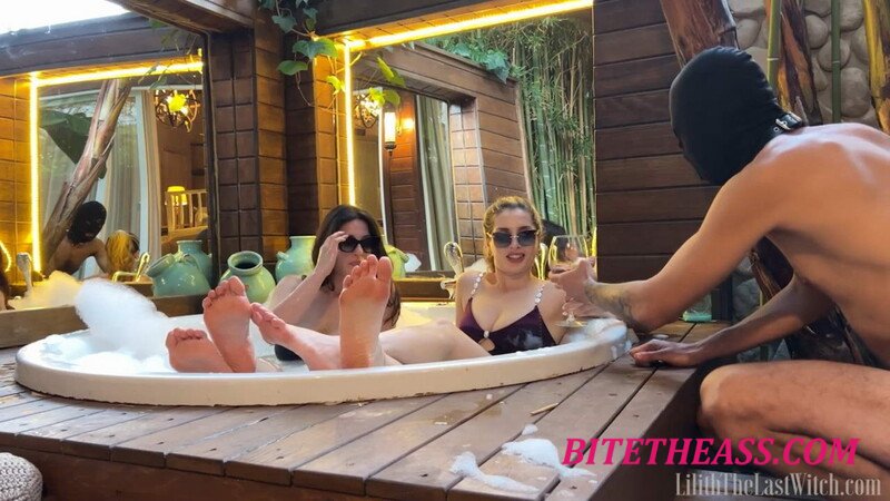 Mistress Lilith Last Witch: Luxury Brat Goddesses Broke Him In Bubbles [FullHD 1080P] 