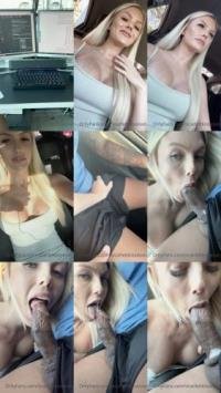 scarlettkissesxo - Stepdad Roadhead [FullHD 1080P] 