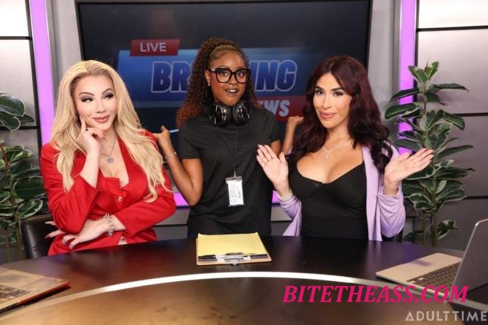 Ariel Demure, Destiny Mira, Avery Lust - This Just In - Jim Powers, Adulttime [FullHD 1080p]