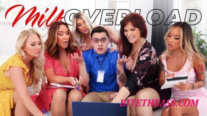 Linda Lan, Syren De Mer, Taylor Wild, Alexis Malone, Rachel Steele - Tech Help Overload [FullHD 1080p]