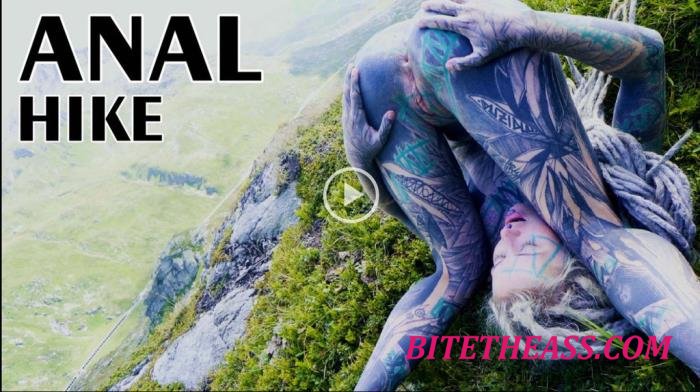 Anuskatzz, Lily Lu - Tattooed couple OUTDOOR ANAL POV Fuck - PUBLIC blowjob and GAPES [FullHD 1080p]