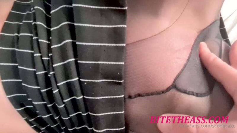 Scoopcake (Nancy) - My Boss Just Couldnt Resist My Sheer Black Nylons Today [FullHD 1080P]