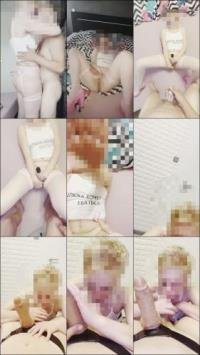 SashMash - Cuckold Paar spielt mit dildo [FullHD 1080P] 