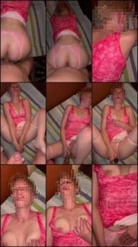 SashMash - Hotwife im rosa kleid wird gefickt [SD 404P] 