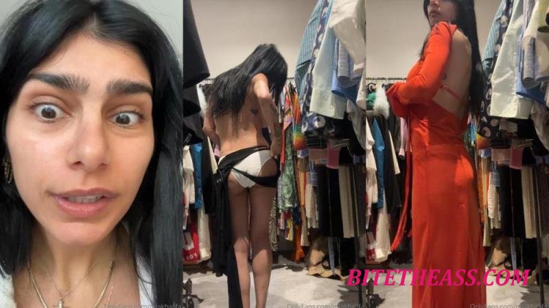 Mia Khalifa - Try on Dresses [FullHD 1080P] 
