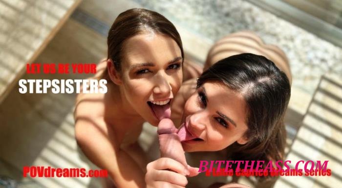 Little Caprice, Alexis Crystal - POVdreams Let Us Be Your Stepsisters [FullHD 1080p]