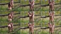 TheLazyCouple - Anal fuck in a windy forest. Beautiful baby is getting cum in her tight asshole [FullHD 1080P] 