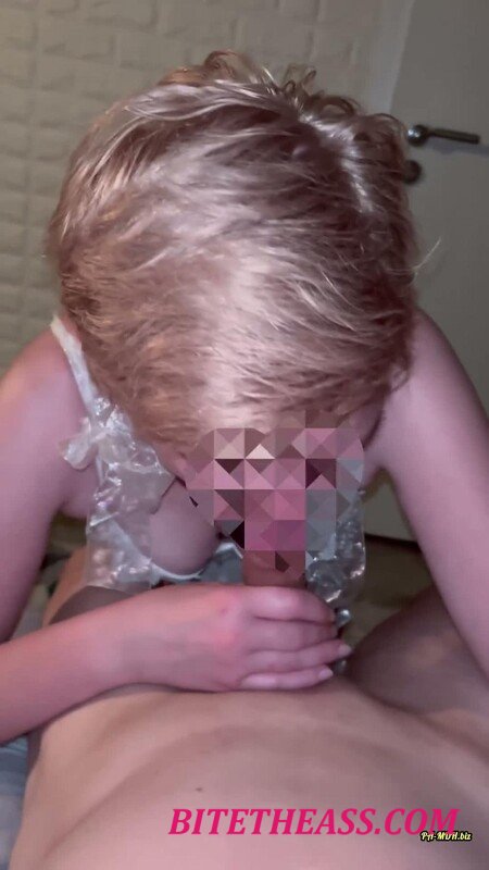 SashMash - Ehefrau Gibt Ihrem Ehemann POV Blowjob [FullHD 1080P] 