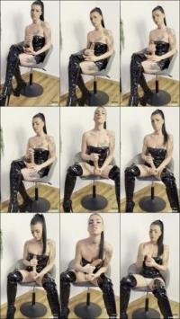 LizaRoxx - Wichsanleitung in Latex Und High Heels [FullHD 1080P] 