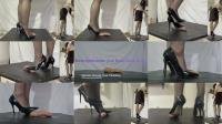 Mistress Dolores Slave - Angry Boss's CBT Shoejob under Work Heels VALUE PACK 4 versions [HD 720P]