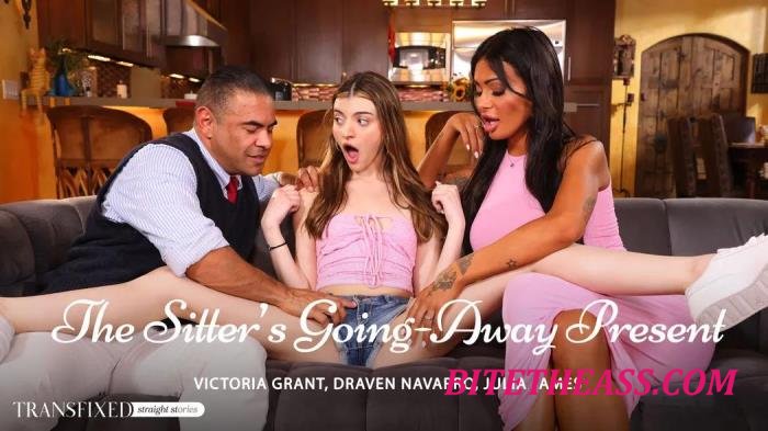 Draven Navarro, Victoria Grant, Julia James - The Sitter's Going - Away Present [SD 576p]