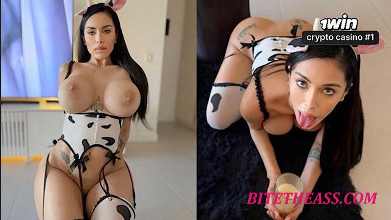 Lana Myers - My slutty Stepsis likes to dress up as a Cow and Drink all the Milk she can - Lana Myers [FullHD 1080P]