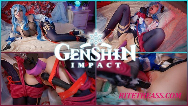 Sonya Vibe - 4K Genshin: Ganyu Bondage Fucked In Ass [FullHD 1080P]