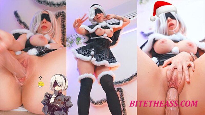 CyberlyCrush - POV: you are a dildo fucktoy and 2B can't stop cumming on you / NierAutomata [FullHD 1080P]