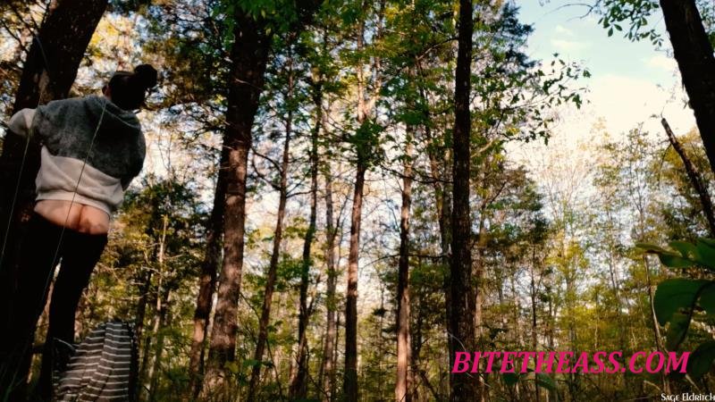 Sage Eldritch - Outdoors Buttcrack Taking Down the Hammock [FullHD 1080P]