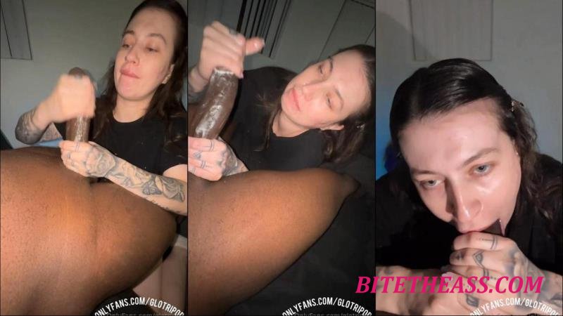 GloTripod - Bianca Throat Stuffing Her Mouth [4K 1088P]