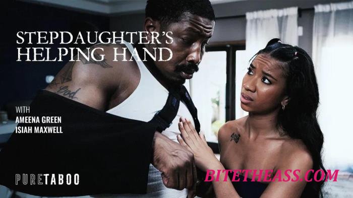 Ameena Green - Stepdaughter's Helping Hand [FullHD 1080p]