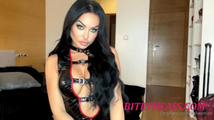 Evil Woman - Findom and chastity talk POV [HD 768p]