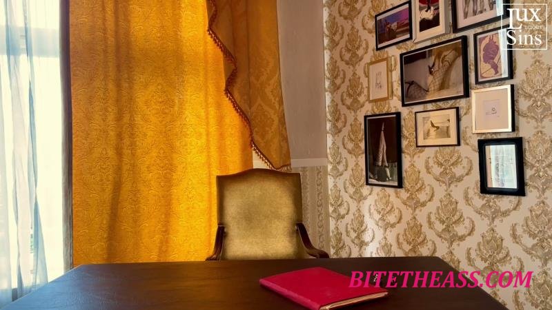  LUXurious Sins - Debt Repaid by Cock Locked in Chastity Device - with Mistress Nicole van Kuppeck [FullHD 1080]
