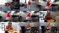  janet � Leggings Pooping In Public Cafe [HD 1280]
