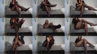  MissesDiscreets - I Caught You Staring at My Legs In These Shiny Pantyhose [FullHD 1080]
