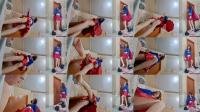  Pain And Pressure - 67 Beatriz As Supergirl Stomping With Super Strength [FullHD 1080]
