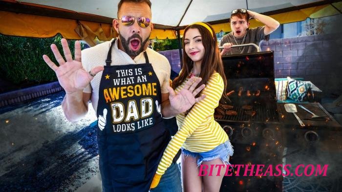 Serena Hill - I'll Drain Your Cock Before the BBQ - Serena Gets Marinated In Daddy's White Sauce [FullHD 1080p]