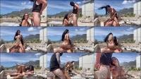 Maja-Bach -  Maja-Bach - Urlaubs Fick - OHNE GUMMI - Riesenschwanz fickt mich [FullHD 1080]
