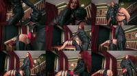  House of Sinn - Leather Fetish Strap-on Pegging Mistress Amanda dominates in full real leather with Her big strap-on [FullHD 1080]
