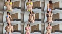 Naughtyrider69 (foodiewithabooty2) -  Naughtyrider69 (foodiewithabooty2) - Oily Swimsuit Try On [FullHD 1080]
