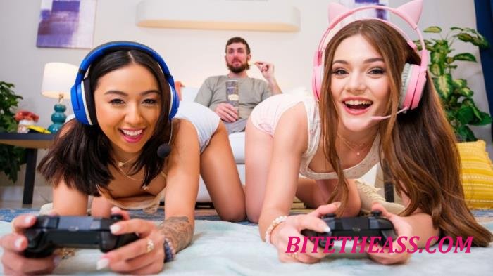 Juniper Ren, Liora Vane, Girthmasterr - Two Slutty Pussies, One Girthy Cock [UltraHD 4K 2160p]