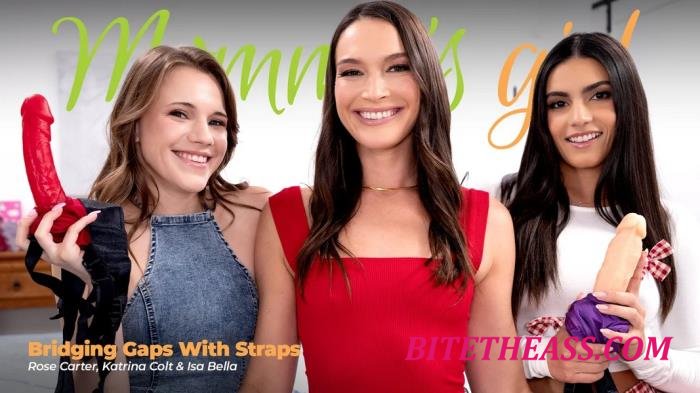 Katrina Colt, Rose Carter, Isa Bella - Bridging Gaps With Straps [UltraHD 4K 2160p]