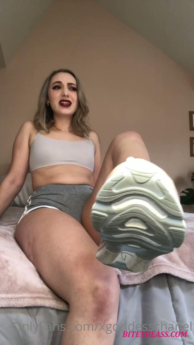  Goddess Ava Onyx - Pov I Make You Lick My Dirty Sneakers Clean While I Bully And Humiliate You. Pt 2 [FullHD 1080]
