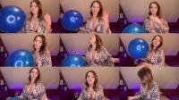  Sneeze Goddess - Sneezing During A Balloon Video [FullHD 1080]
