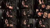  Mistress Damazonia - Leather Mistress ravages her slaves ass [FullHD 1080]
