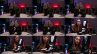  LoveHerShoes - Worship My Filthy Black Boot Soles - Dirty JOI Tease With Shiny Leather Domination [4K 2160]

