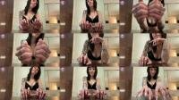  Ryland BabyLove - black bra nail tapping [FullHD 1080]
